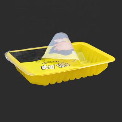 China Eco-friendly Custom Microwave Blister RPP/PP Disposable Fruits And Vegetables, Seafood, Meat Packaging Tray Plastic Food for sale