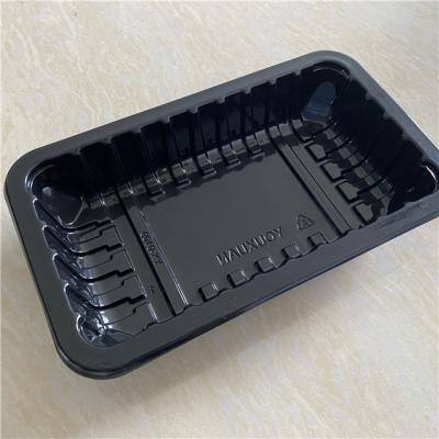 China Plastic Food RPP/PP Food Fruit Vegetable Food Containers Meat Tray Take Out Box for sale