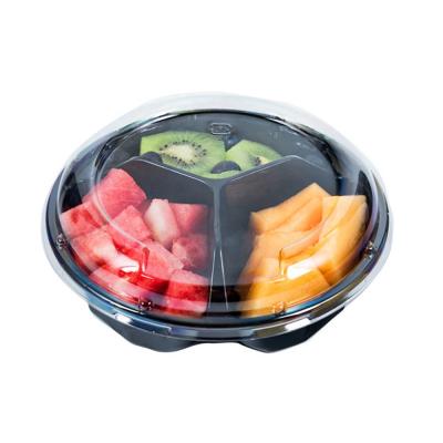 China Eco-friendly Disposable Food Grade Fresh Fruit Plastic Packaging Box Food Packaging Container For Supermarket for sale