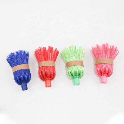 China Long Broom Head Cleaning Bristle With Long Handle Round Ceiling Cleaning Brush Household Telescopic Plastic Broom With Telescopic Stick for sale