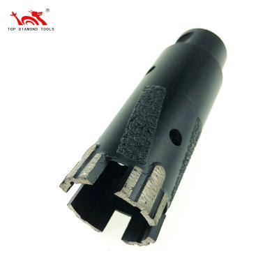 China Drilling Holes Diameter 35mm Diamond Core Drill Bits For Dry Dry Granite for sale