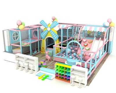 China Naughty Castle Plastic Children's Playground Toy Amusement Park Equipment Outdoor Amusement Park for sale