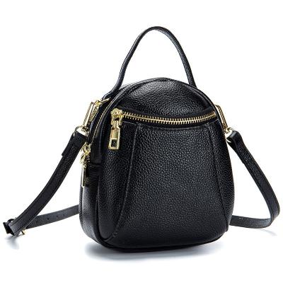 China Genuine Leather Mini Crossbody Bag Soft GENUINE LEATHER Shoulder Bag Handbag for sale