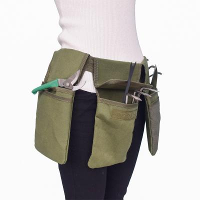 China 2022 Universal Large Capacity Garden Tool Organizer Bags Pocket Tool Storage Belt Bag for sale