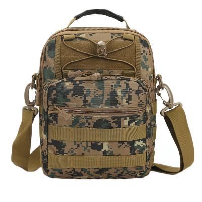 China Outdoor Waterproof Camping Trekking Army Cross - Tactical Sling Bag Oxford Chest Molle Camouflage Body Bag Military Shoulder Bag Sling Bag for sale