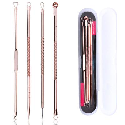 China Pin Tool Blackhead Acne Removal Wholesale Stainless Buttercup Pore Remover Silver Needles Anthracnoses Pore Remover for sale