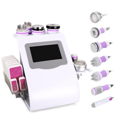 China Weight loss 9 in 1 multifunction beauty machine/lipolaser/cavitation Vacuum/rf slimming beauty machine for sale