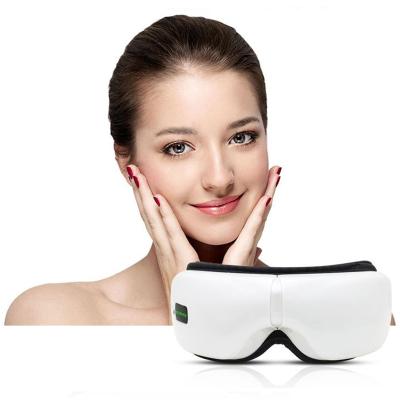 China Dropshipping EMS Instrument Rechargeable Rose Intelligent Device Machine 4d Electric Eye Massager for sale