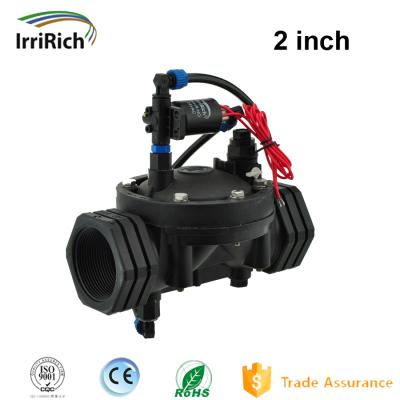 China General 3 Way 2 Inch Normally Open Solenoid Valve For Sprinkler Drip System for sale