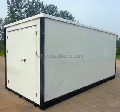 China Collapsible Industrial Self Storage Steel Fabricated Living House Container Home for sale