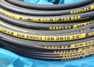 China DIN EN 853 1SN High Pressure Hydraulic Hose DN 10 3/8