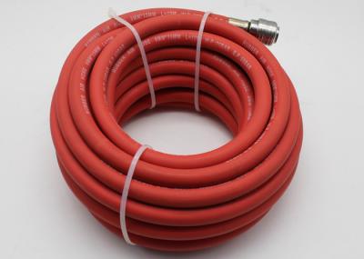 China ID 8mm L 10m WP 20 BAR BP 60 BAR Rubber Air Hose , 1/4