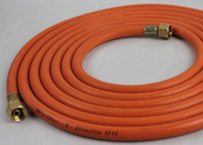 China Manguera flexible roja del gas del propano, manguera del gas de los 8MM con el aceite de alta resistencia resistente en venta