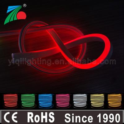 China Outdoor waterproof led neon flex IP 68 MONO size 8*16mm led neon light 12v/24v RGB flex with DMX controller for sale