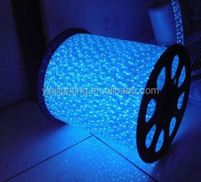 China 2018 New Waterproof Decoration Round Flexible Tube Led Rope Light 10mm Wire Rope for sale