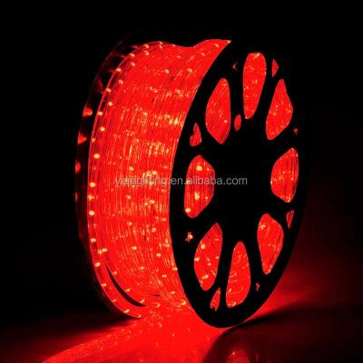 China Decorative lighting cheap preice 220V 3 wires led flexible rope light 36 LEDs/M led rope light for wedding party for sale