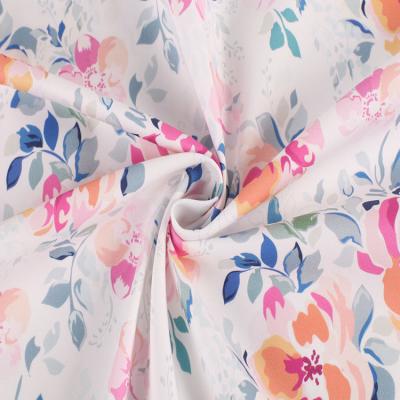 China Orgnaic 115gsm 40S Tear-resistant 100% Cotton Fabric NO MOQ Custom Print Fabric for sale