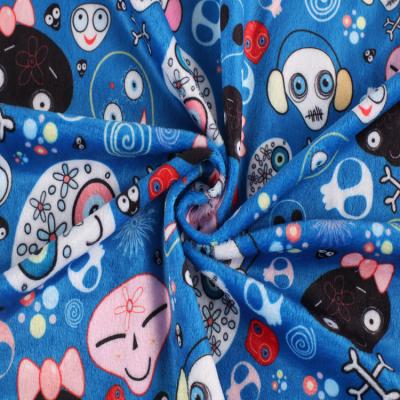 China Anti-Static Velvet Fabric Anti-Static Printed Polyester Printed Fabrics Knitted Digital Printing Fabric for sale