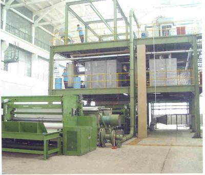 China Polypropylene Non Woven Fabric Production Line , Nonwoven Spunbond Machine / Equipment for sale