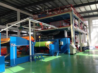 China Ss Type PP Spun Bond Non Woven Production Line , fabric processing machinery for sale