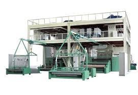 China Output Automatic Polypropylene Nonwoven Fabric SpunBond Machine short production flow for sale