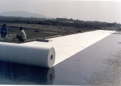 China High Strength Woven Geotextile in road construction , permeable geotextile fabric for sale