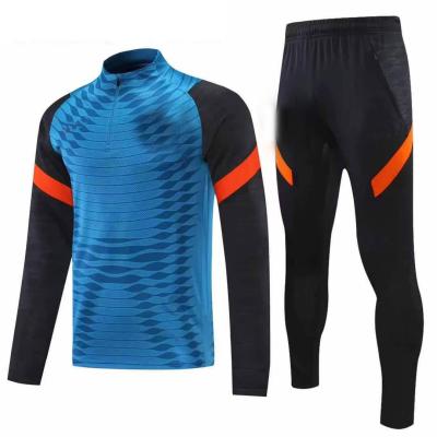 China Breathable Custom Full Zipper Soccer Mens Sport Tracksuit Mens Set for sale