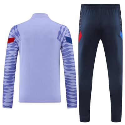 China New Breathable Team Soccer Training Tracksuit Ba rcelona Club Custom Football For Men for sale