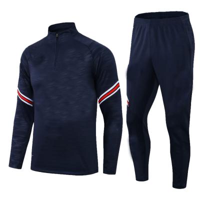 China Breathable Custom Classic Sports Soccer Club Team Tracksuits for sale