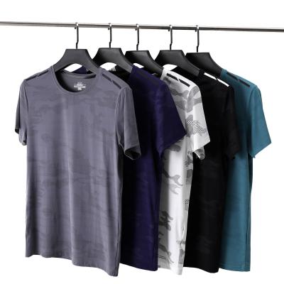 China Breathable Hot Sales Sportswear Men Running Quick Dry Men T Shirt OEM for sale