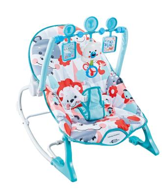 China Cartoon Baby Rocker Chair Multifunctional Music Shaker Bed Recreation Rocker Chair for Children for sale