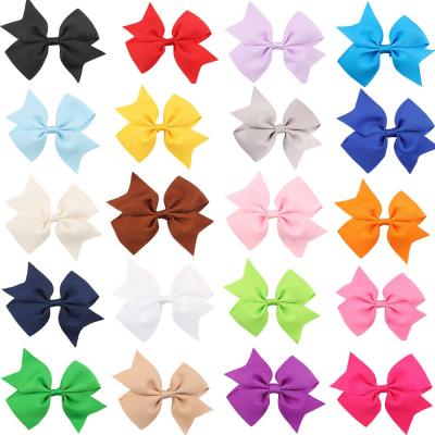 China European and American style children's swallowtail bow hairpin girls' hair accessories for sale