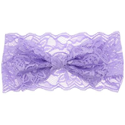 China European and American style unilateral children's lace butterfly hair band baby headdress headband for sale