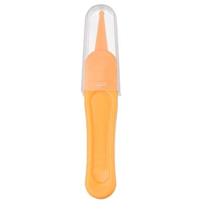 China Latex Free Baby Nose Shit Clip Daily Care Cleaning Tweezers Around Head Clip for sale