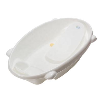 China Simple and Enlarged Plastic Baby Sitting and Lying Bath Basin for sale