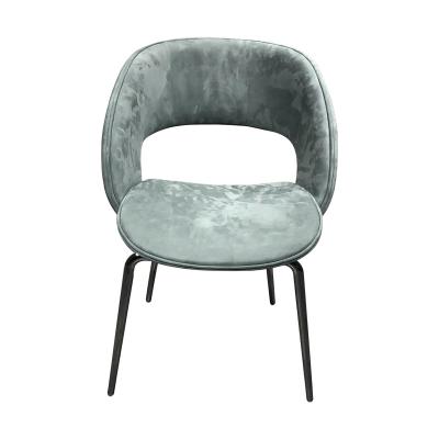 China Low Price Good Quality Modern High End Luxury Dining Chairs Steel Restaurant Dining Chair for sale