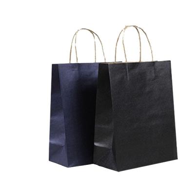 China BIODEGRADABLE Kraft Paper Shopping Carry Bag For Clothes for sale