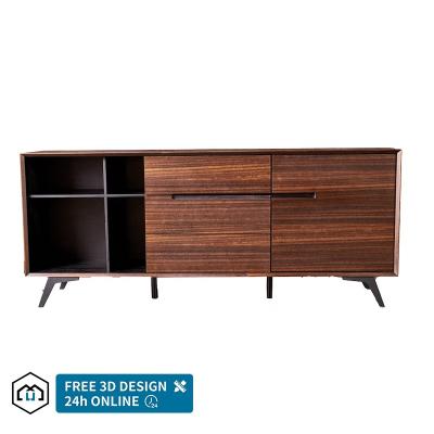 China Manufacturer Light Luxury Light Sideboard Modern Design Luxury Living Room for sale