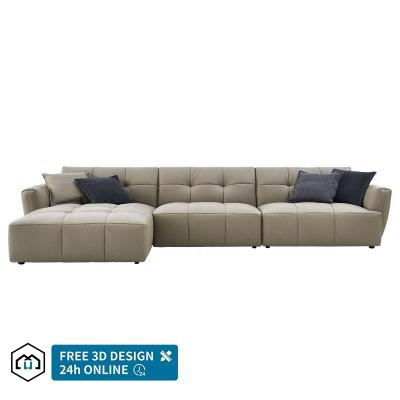 China Large Home Decor Furniture Premium Whole Sofa Removable Leather Living Room Modern Brand Cover Sofa Set Luxury All Full Home Furniture for sale