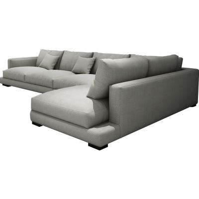 China Modern Stretch Italian Cotton Furniture Canvas Sofa Set Luxury Sectional Couch Sofa Set Furniture Living Room for sale