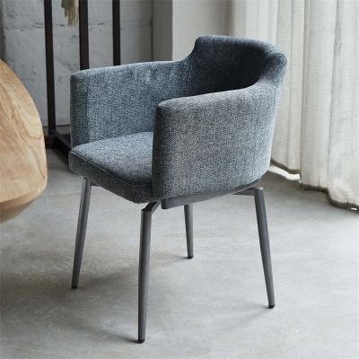 China Modern Luxury Modern Dining Chairs Fabric Chair Metal Wood Dining Table Chairs Extendable Gray White Leather for sale