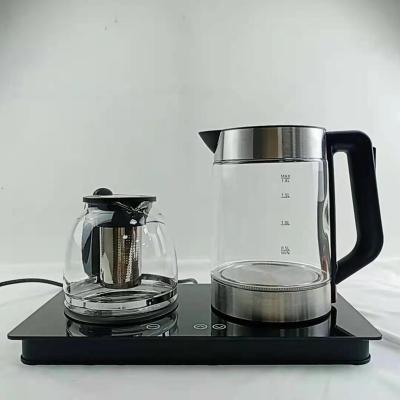 China Cordless Dresser To Use Display Screen Touch Heat Insulation Kettle Affordable Glass Styling Basket for sale