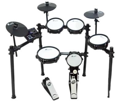 China Hot Selling Silica Gel Drum HY504 Mini Kit Portable Electronic Musical Instrument Digital Drums Set for sale