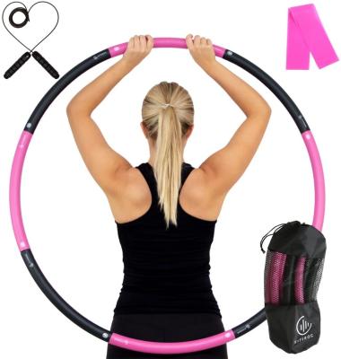 China Yoga Exercise KUERFIT SPORT OEM Fitness Accessories Weighted Hoola Circle For Adults for sale