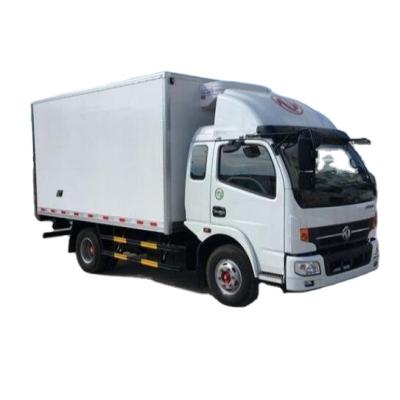 China Polyurethane Dongfeng Refrigerator Truck Cheaper Price for sale