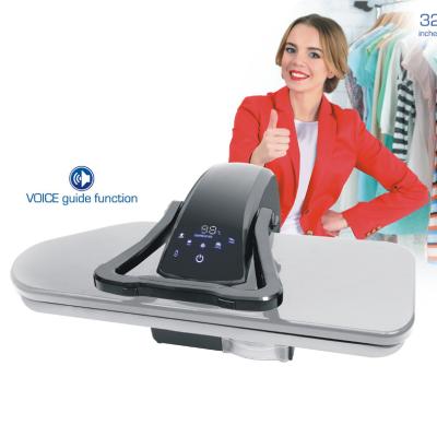 China Wholesale Hotel 2 in 1 Electric Portable Steam Press Heavy Dry Ironing Machine Iron Board Large Fashion Wet Dry Board for sale