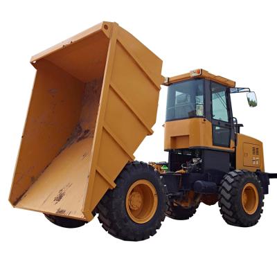 China Brand New Water Cooled Mini Wheelbarrow Frame Diesel Dumper 4x4 FCY70 7 Ton 3.5M3 7 For Sale 4 - 6L for sale