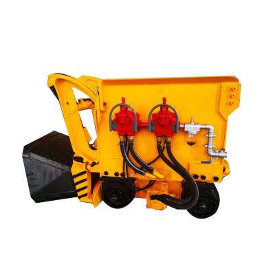 China Small wheel buddy machine z-17 rock mining shovel portable air loader pneumatic rock mining underground mucking loader for sale