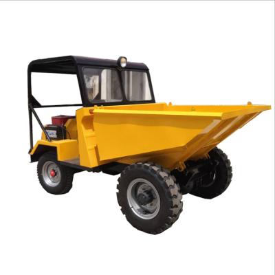 China Factory direct type gearbox two wheel drive ed500c mini trash dumper rotating bucket for wholesales < 4L for sale