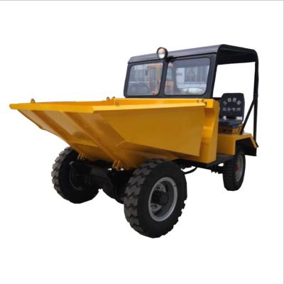 China CEapproved load 1000kg kleine kubota self loading 4WD mini dumper made in China < 4L for sale